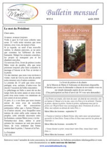 Télecharger le bulletin n°14