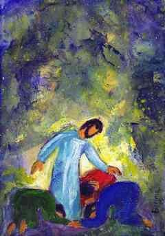 Jésus et le lépreux