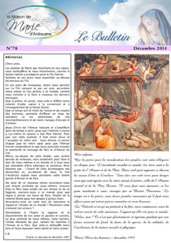 Télécharger le bulletin au format PDF