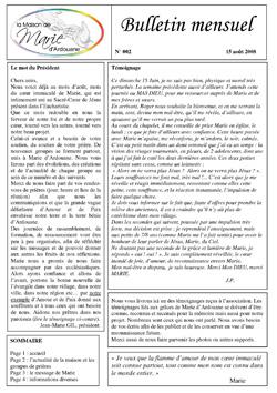 Bulletin n°2
