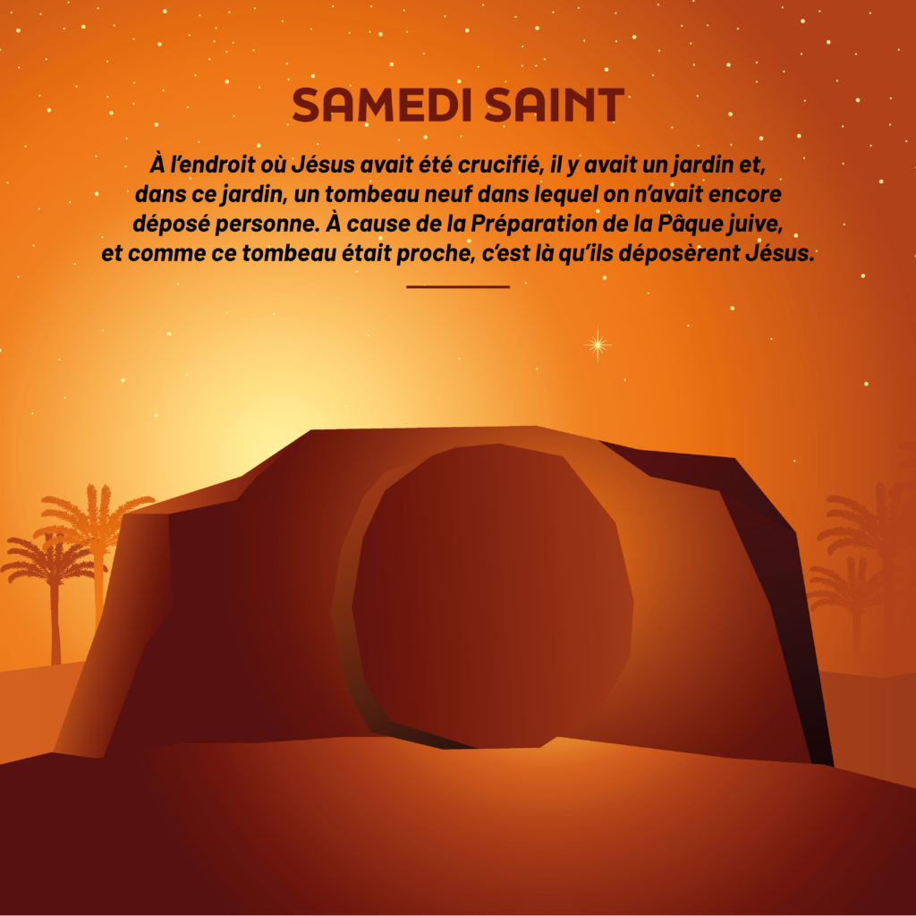 Le samedi saint