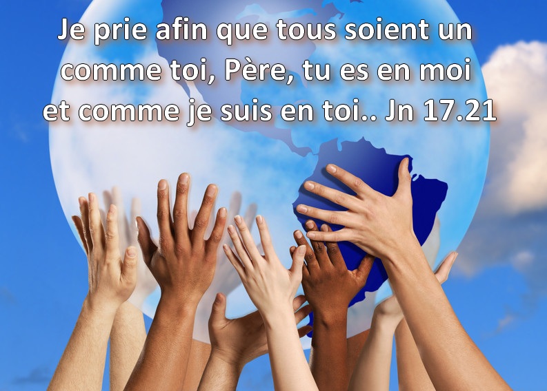 « Que tous soient un, comme toi, Père, tu es en moi, et moi en toi. » (Jn 17,21)